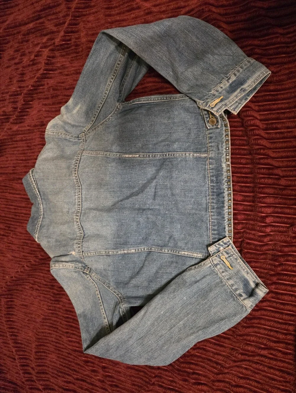 Womens american eagle denim jacket size XL - Picture 4 of 4
